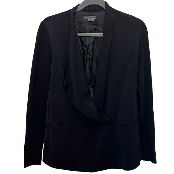 Vince Mix Media Blazer - Picture 2 of 6